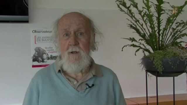 Hubert Reeves : Il y a un éveil de conscience vis à vis de l'environnement
