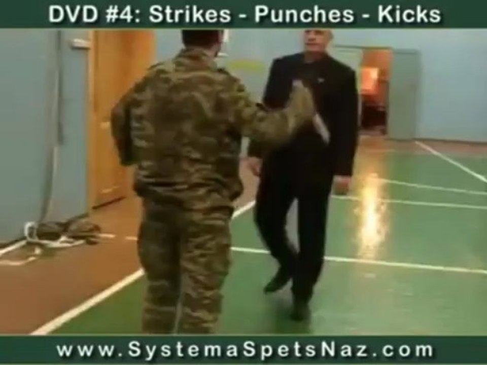 Strikes - Punches - Kicks - Systema Spetsnaz DVD #4 - Russian Martial Art