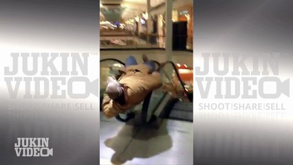Escalator Helicopter Spin FAIL