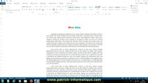 Tuto Word 2013 - Notes de bas de page et de fin de doc - Extrait