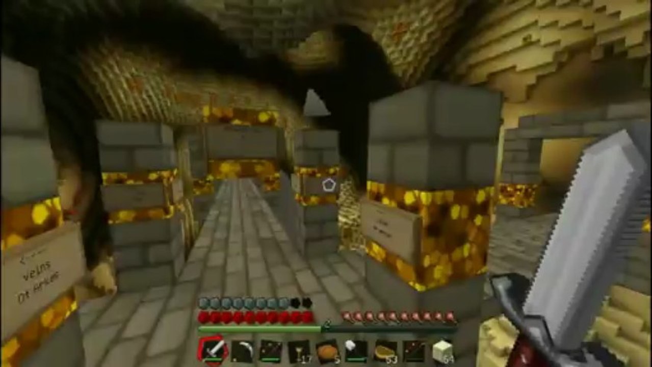 Minecraft episode 8 : la laine perchée et son monument !