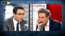 Benoît Hamon face à Jean-Jacques Bourdin sur BFM TV