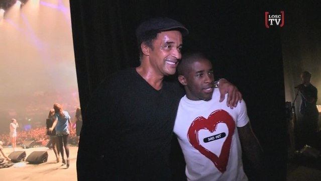 Le LOSC et les artistes avec Makala