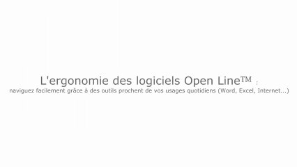 Ergonomie des logiciels Open Line™ : La recherche intelligente