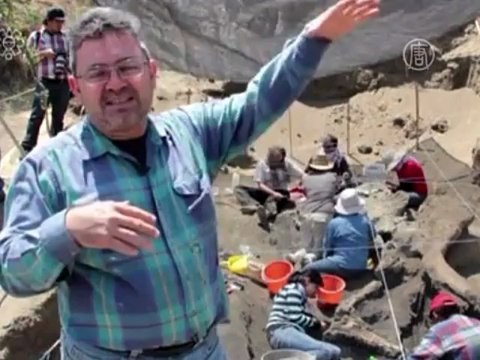 Хорошо сохранившиеся кости мамонта нашли в Мексике