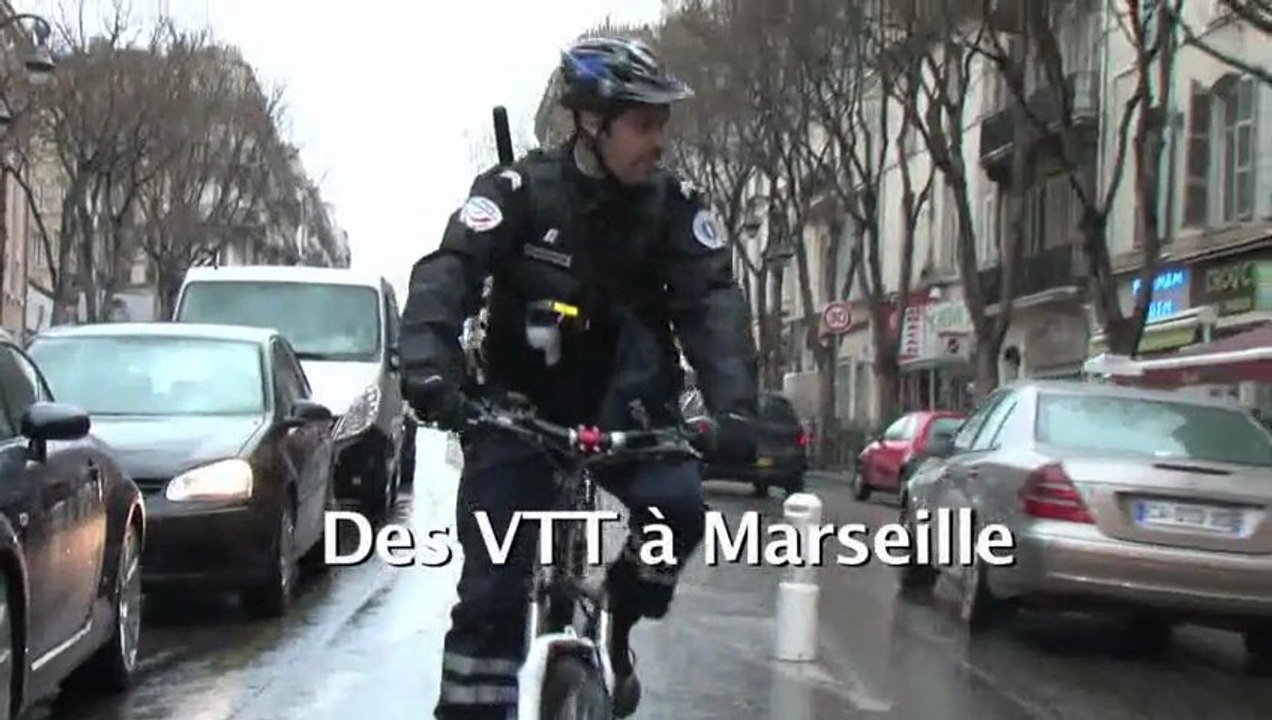 Police Nationale : Rencontre avec les Brigades VTT à Marseille.