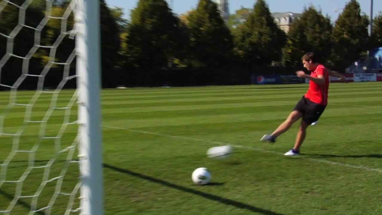 Soccer drills: How to kick with more power with Abby Wambach