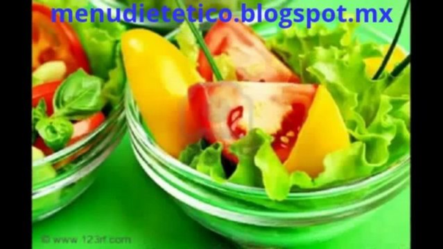 Menu dietetico haz dieta para bajar de peso 3 kilos en una s