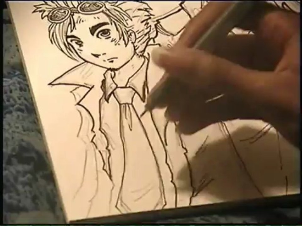 Speed-drawing session - Downtown Noir