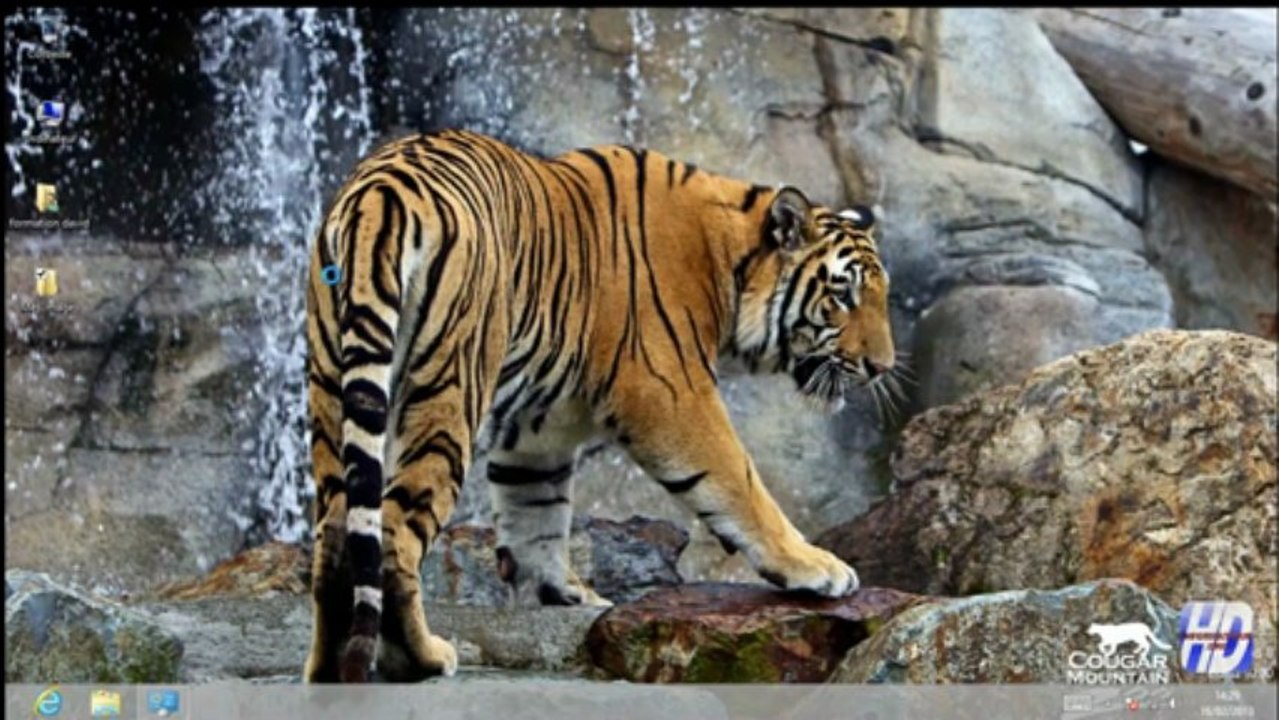 Ajouté supprimer les icons sur notre bureau