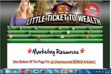 Little Ticket To Wealth Review