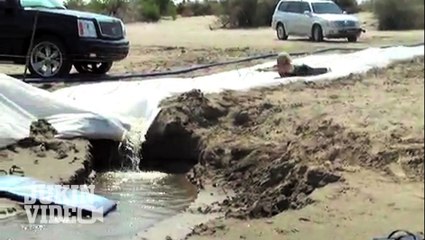 50 Year Old on Boogie Board