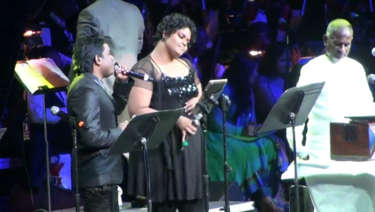 Ninaivo Oru Paravai feat Yuvan and Ramya in Ilayaraja Concert