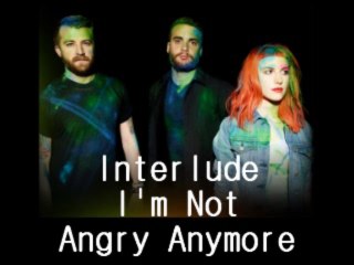 Paramore - Crazy Girls, Moving On, Hate to see your heart break, I'm not angry anymore, Anklebiters