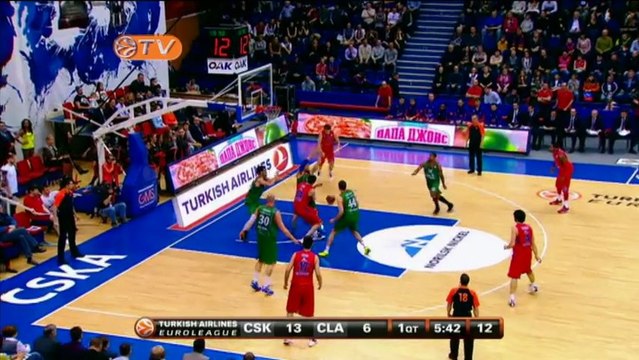 Highlights: CSKA Moscow-Caja Laboral Vitoria