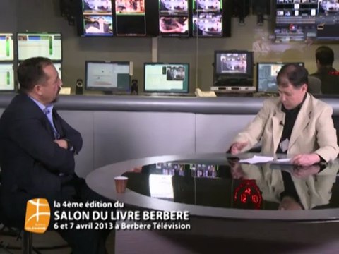 ABDELKADER BENARAB AU SALON DU LIVRE BERBÈRE LE 06 ET 07 AVRIL A BERBÈRE TÉLÉVISION