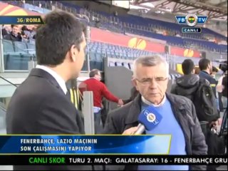 Fenerbahçe Asbaşkanı Tahir Perek Röportajı - ROMA FB TV