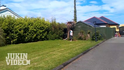 Long Double Back Flip Fail