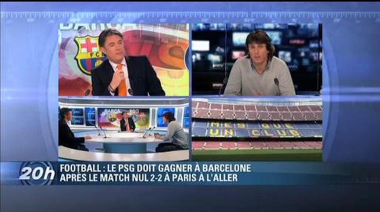Barça - PSG / Grégory Coupet et Richard Dutruel donnent leur sentiment sur la rencontre - 10/04