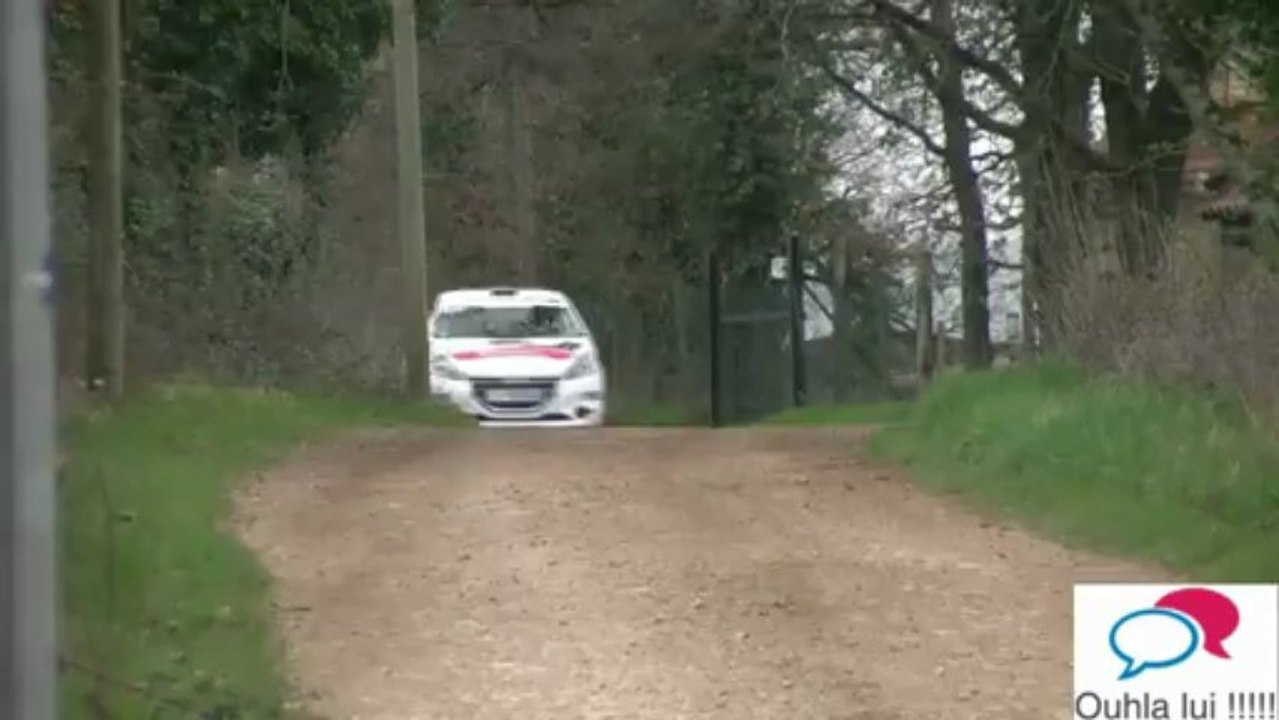 Crash Thomas Privé Rally terre des Causses 2013