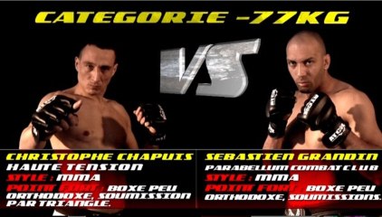 100% FIGHT 15 - CHRISTOPHE CHAPUIS vs SEBASTIEN GRANDIN (Trailer)