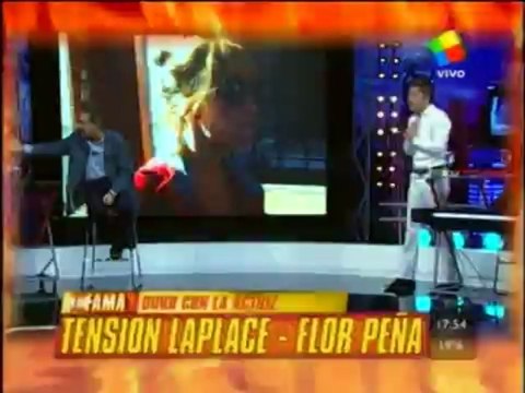 Pronto.com.ar Flor Peña le respondió a Victor Laplace