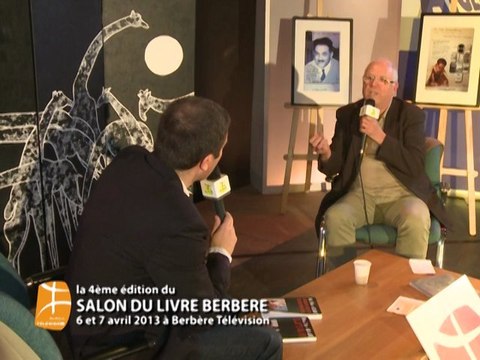 AREZKI HAMAMI AU SALON DU LIVRE BERBÈRE LE 06 ET 07 AVRIL A BERBÈRE TÉLÉVISION