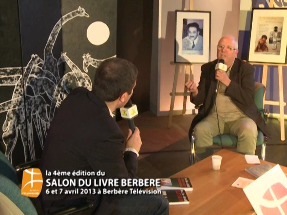 AREZKI HAMAMI AU SALON DU LIVRE BERBÈRE LE 06 ET 07 AVRIL A BERBÈRE TÉLÉVISION