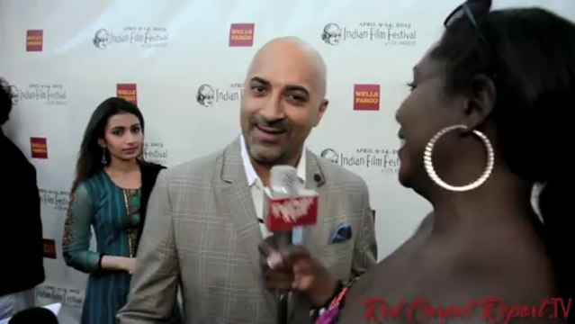 Sammy Chand at Gangs of Wasseypur Opening Night IFFLA @SammyChand