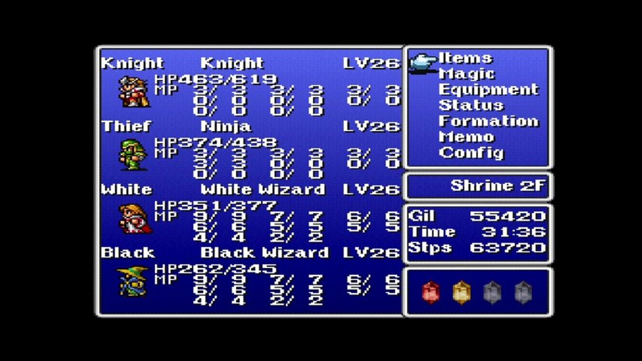 Let's Play Final Fantasy [Blind] (German) Part 51 - Sunken Shrine Teil 2