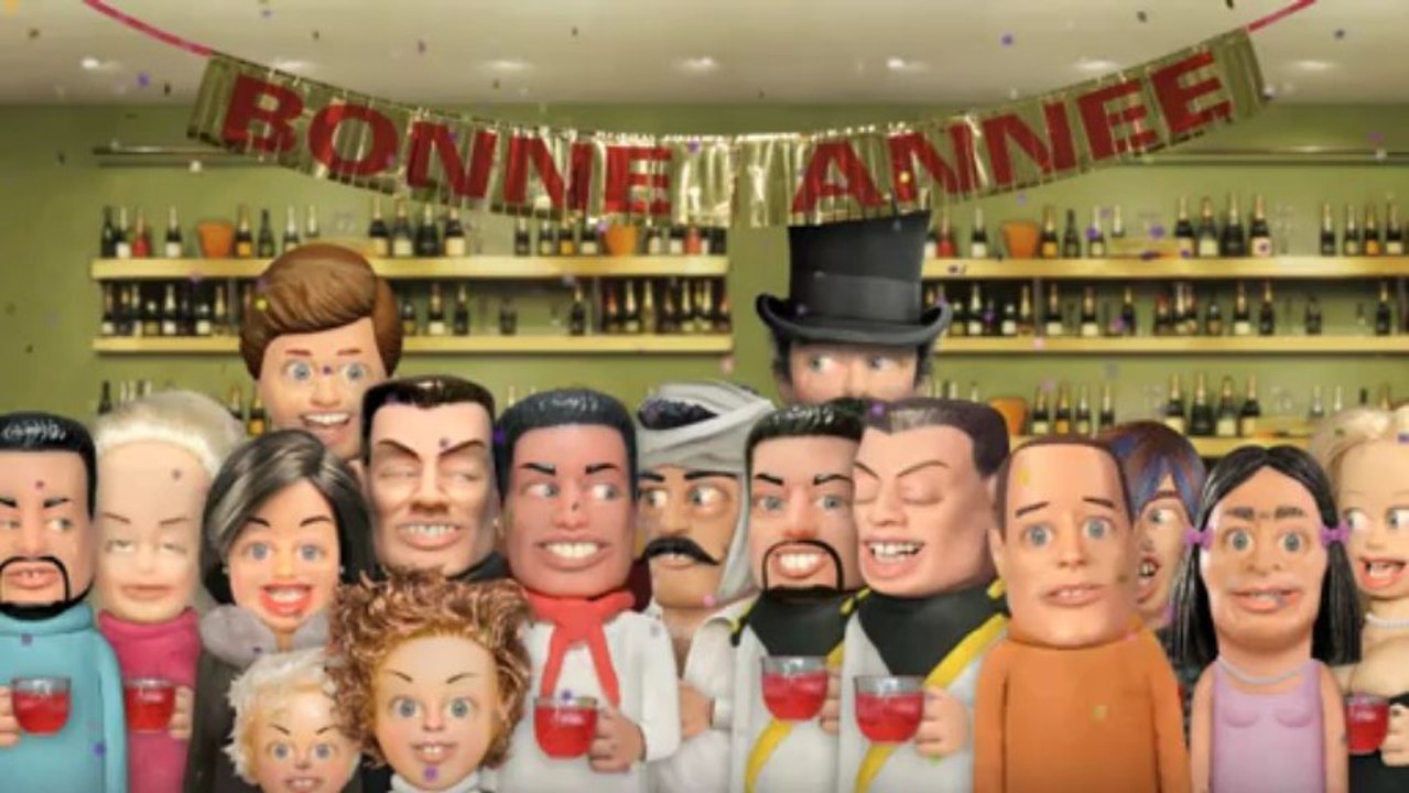 Bonne année 2010 (Tetesaclaques.tv)