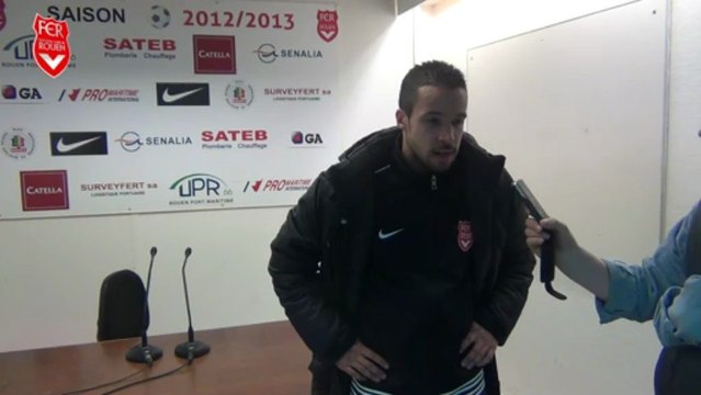 FCR - Amiens : Réaction de Stephen Vincent