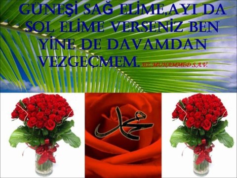 Muhteşem Bir Fon İlahi Ayet ve Hadis