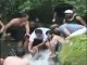 Resgate dramático de banhista preso em cachoeira do Sana, em Macaé/RJ
