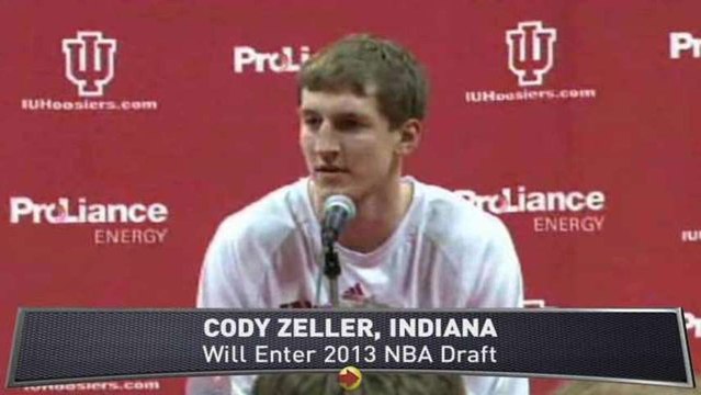 Indiana's Cody Zeller Declares for NBA
