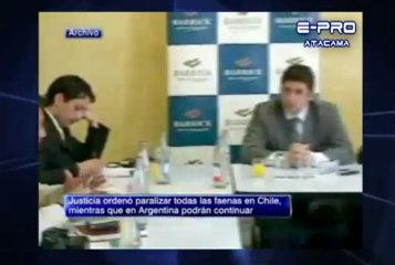 CORTE DE COPIAPO SUSPENDIO OBRAS DE PASCUALAMA COMUNIDADES DIAGUITAS NO QUIEREN LA MINERA