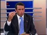 Capriles descalifica nuevamente a VTV y afirma que está vetado