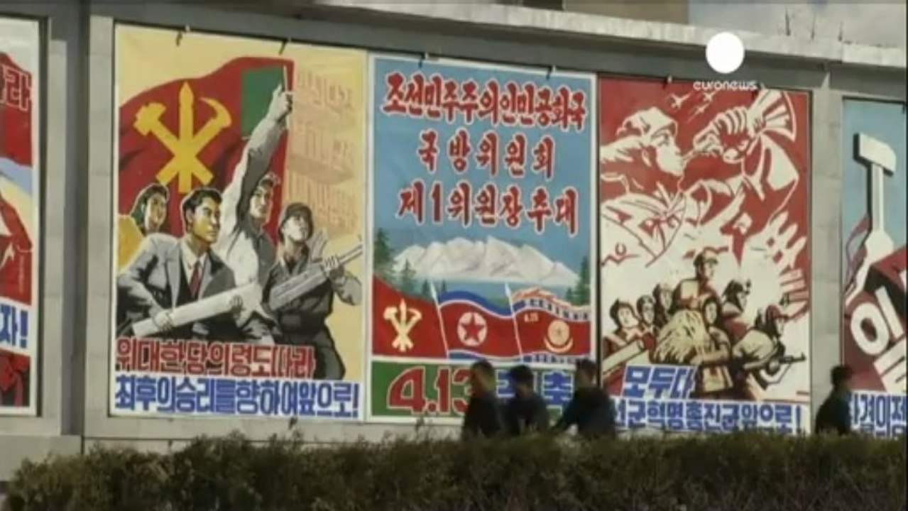 Reacciones a la crisis en las calles de Pyonyang