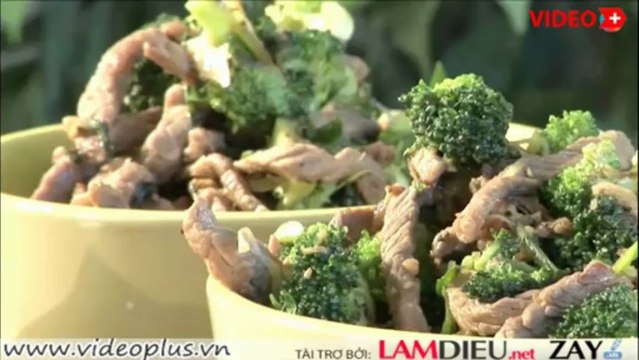 Cach lam thit bo xao sup lo xanh