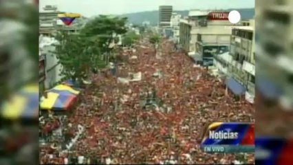 Cierre de campaña electoral en Venezuela con...