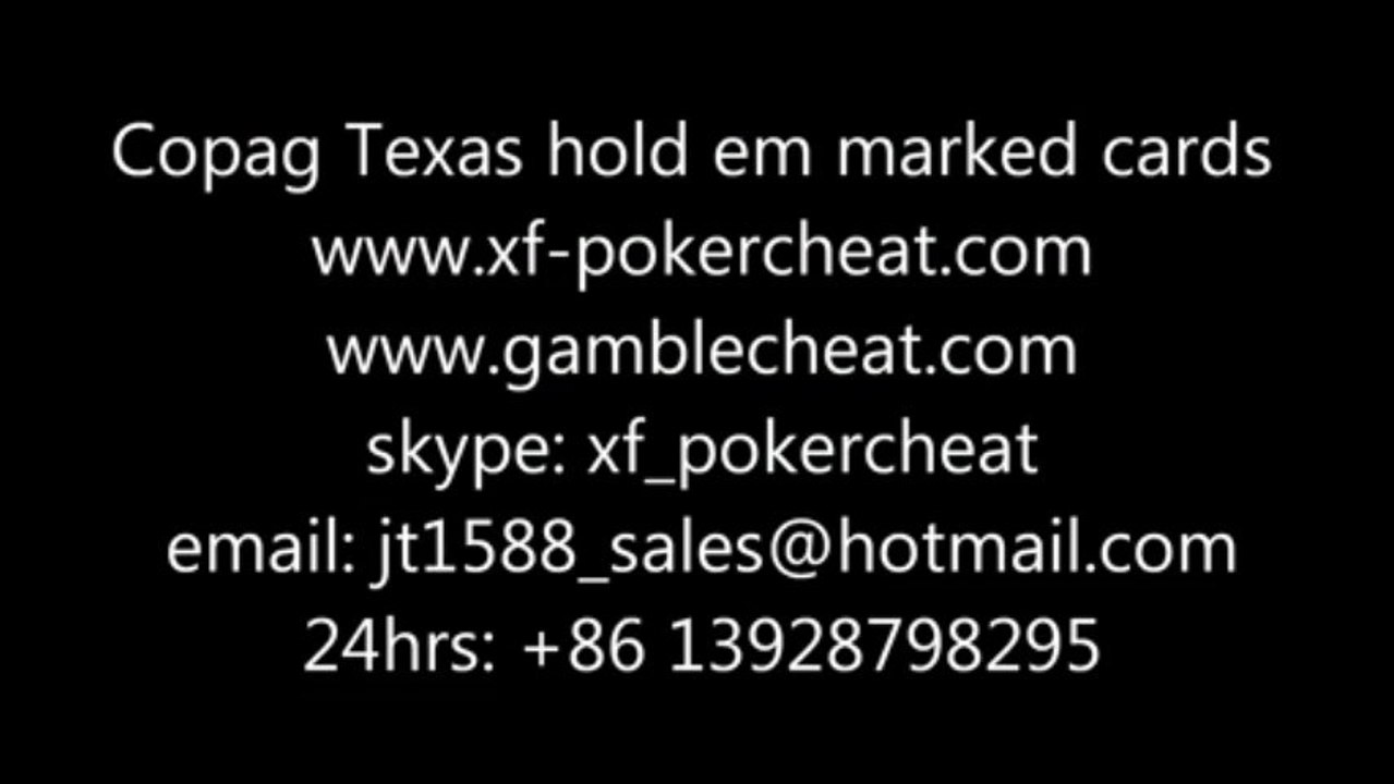 copag-texas hold em-marked-cards-100% plastic marked cards