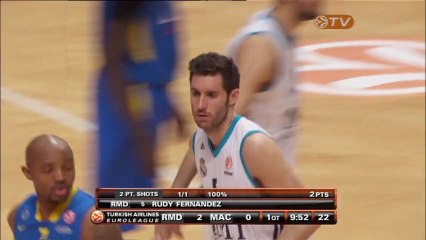 Playoffs Game 1 bwin MVP: Rudy Fernandez, Real Madrid