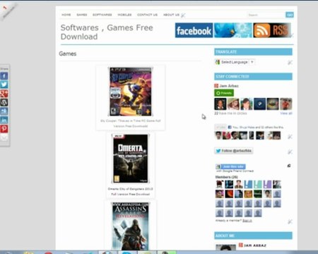 How To Download Games and Softwares From ArbazFida.com