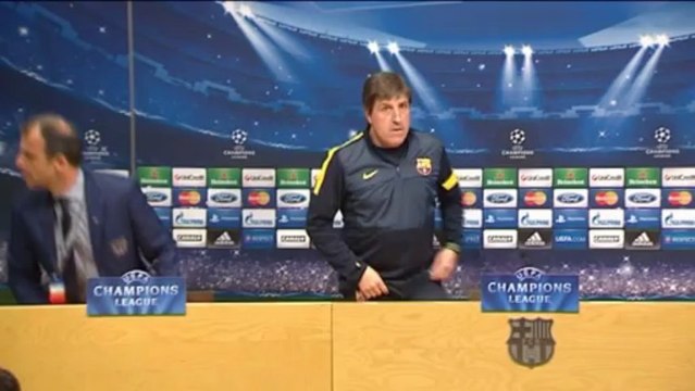 Barça advances to Champs semis with help from a limping Messi