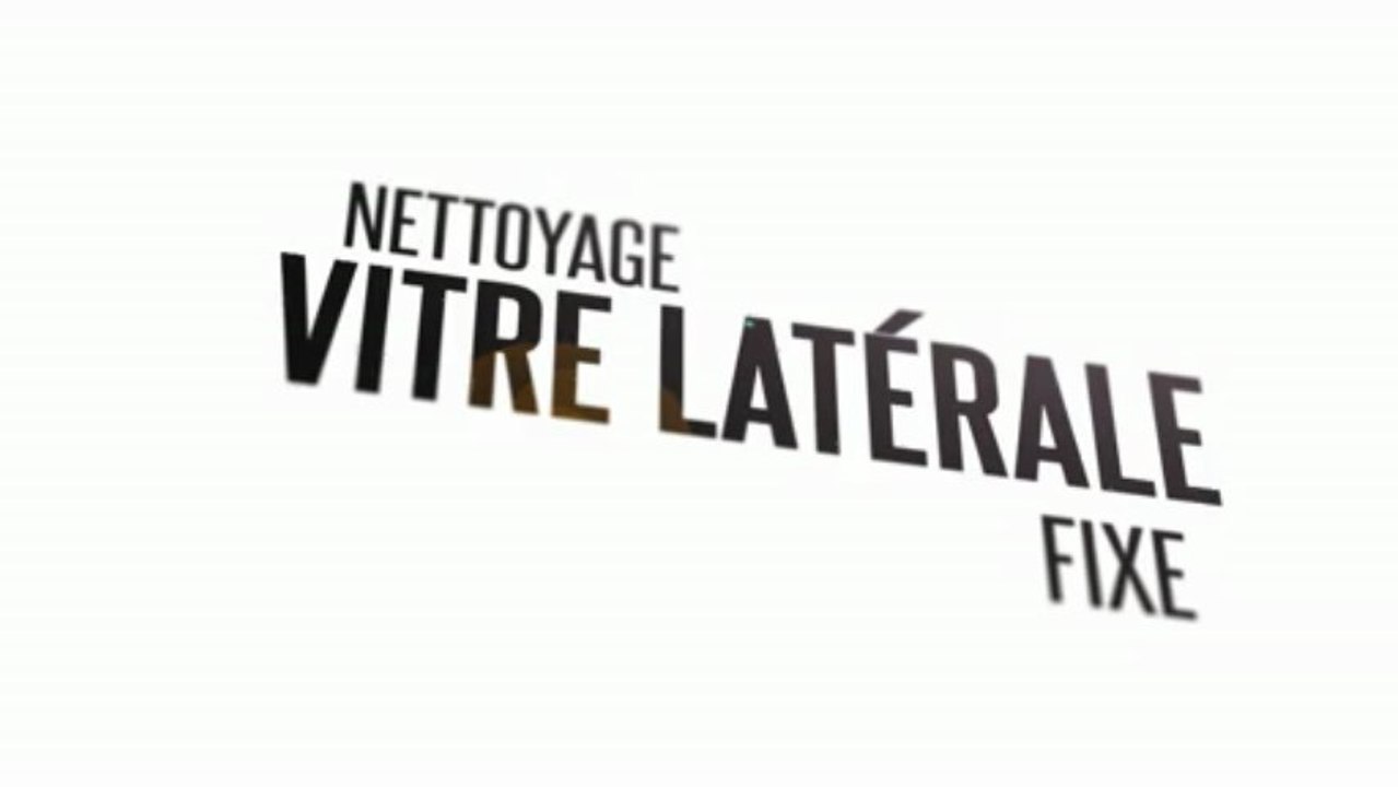 Nettoyage vitre fixe avant pose film solaire