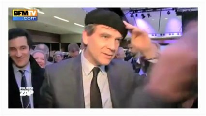 Montebourg : après la marinière, le béret