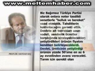 TARIM KESİMİ İYİ DİNLESİN