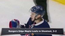 Rangers Edge Leafs, Devils Fading Fast