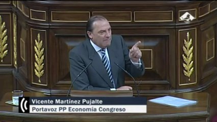 Pujalte acusa al PSOE de las preferentes