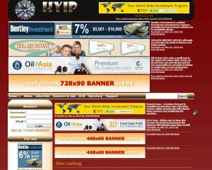 HYIP - Make Money Online - The Best High Yield Investment Program